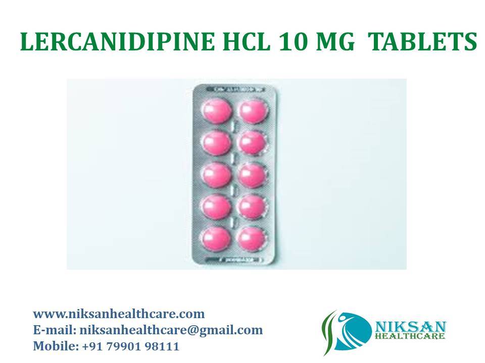 Lercanidipine Hcl 10 G Tablets General Medicines