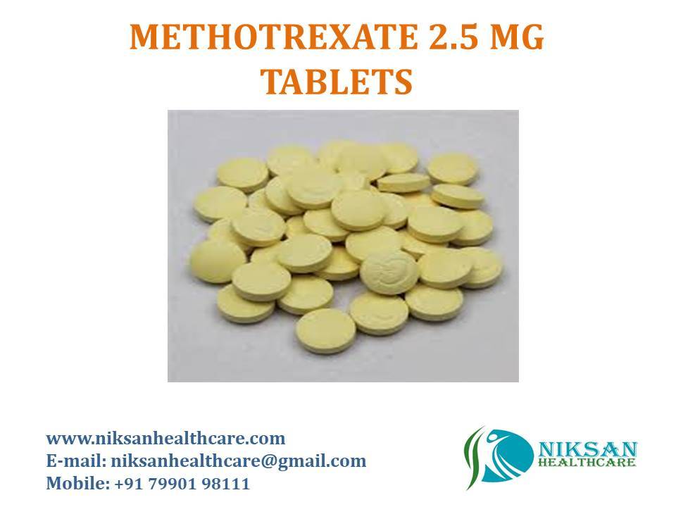 Methotrexate 2.5 Mg Tablets General Medicines