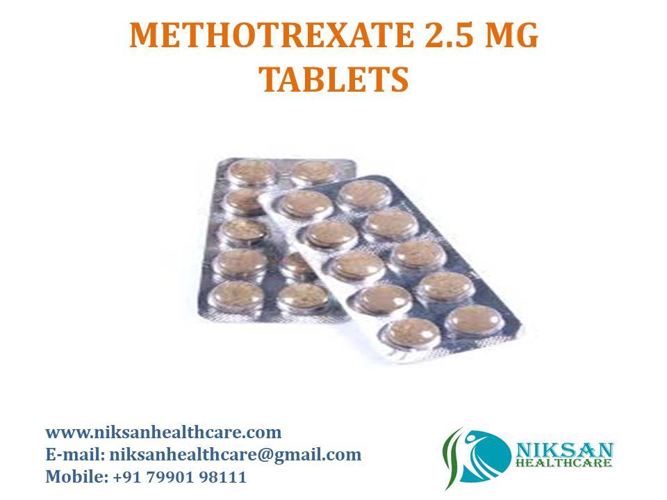 Methotrexate 2.5 Mg Tablets General Medicines