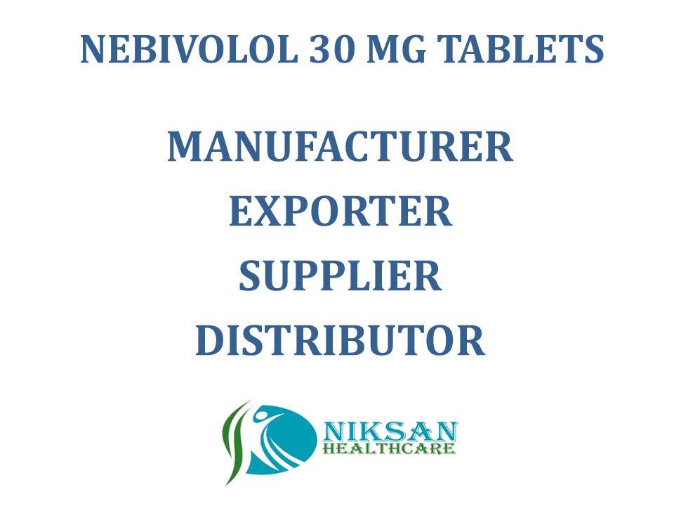 Nebivolol 30 Mg Tablets General Medicines
