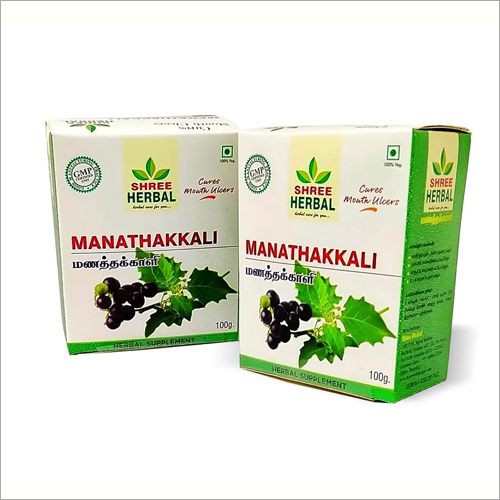 100Gm Manathakkali Ingredients: Herbs