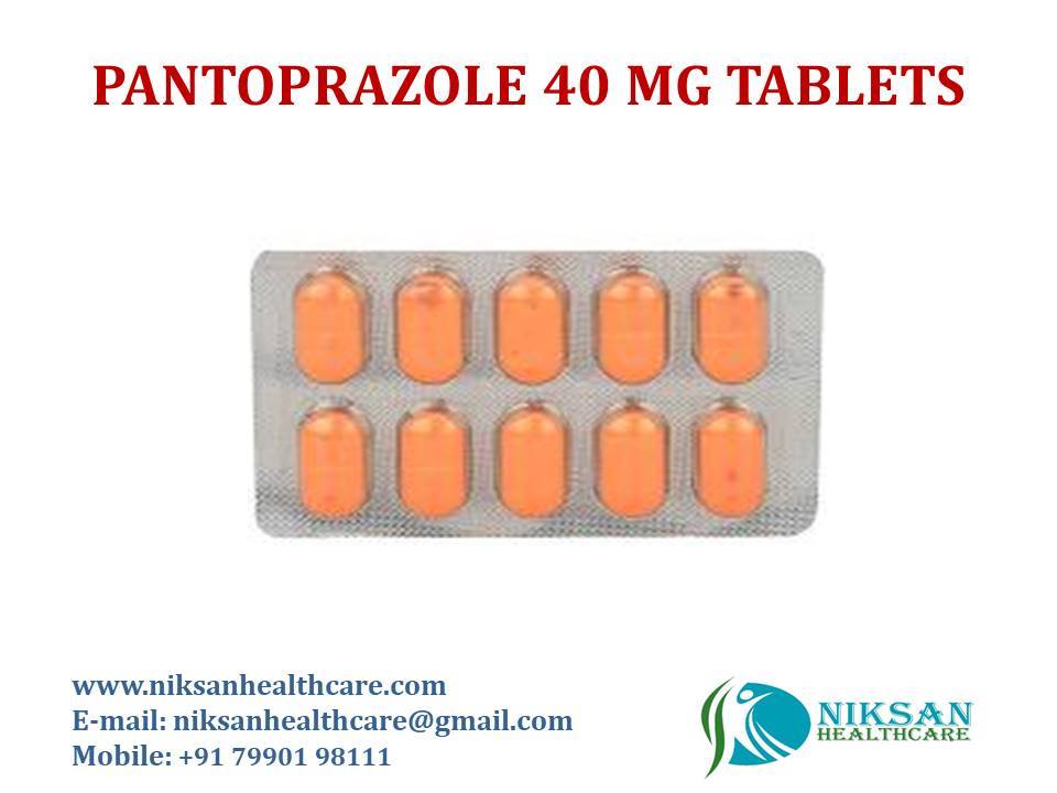 Pantoprazole 40 Mg Tablets - Proton-pump Inhibitor, Twice Daily Use, Non-chewable, Fda Approved, Quality Controlled, Suitable For All, Store In Cool Dry Place, Effective Heartburn Relief