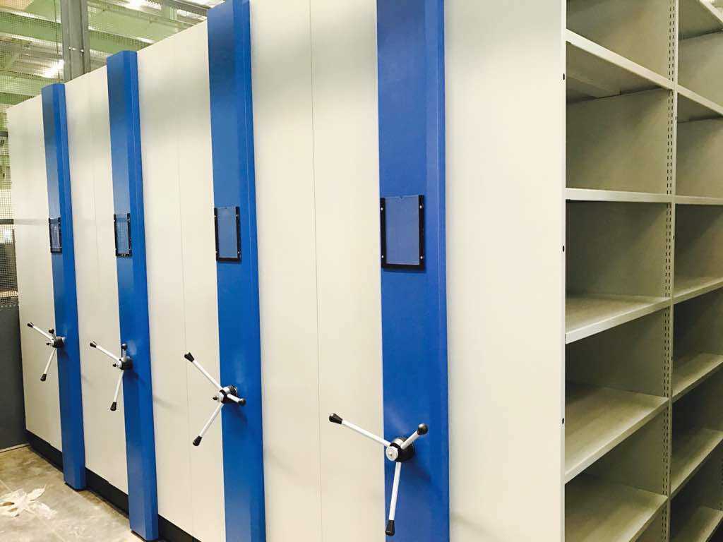 Mobile  Compactor Storage System Application: Stroage