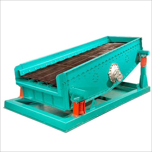 Circular Motion Vibrating Screen - Steel, Length 4000 to 7000 Metric, Green Color | Single Deck, Screen Area 1300 to 2500 Metric, Maintenance Interval 1,000 Operative Hours