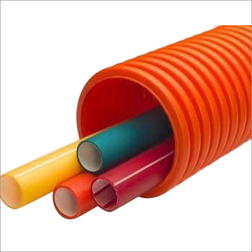 Orange 90Mm Dwc Electrical Pipe