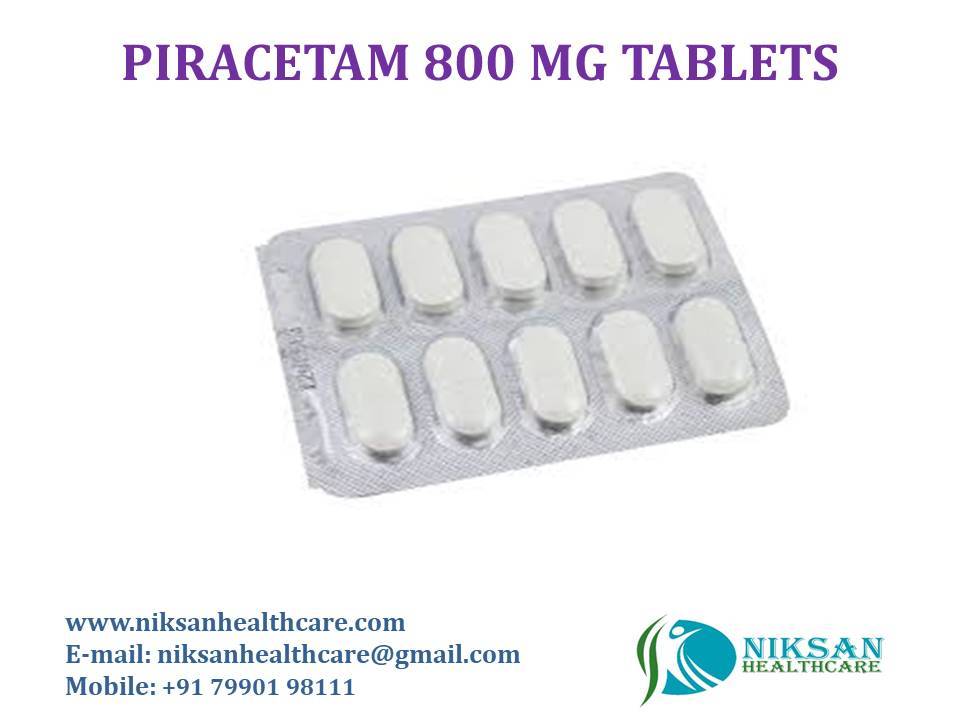 Piracetam 800 Mg Tablets General Medicines