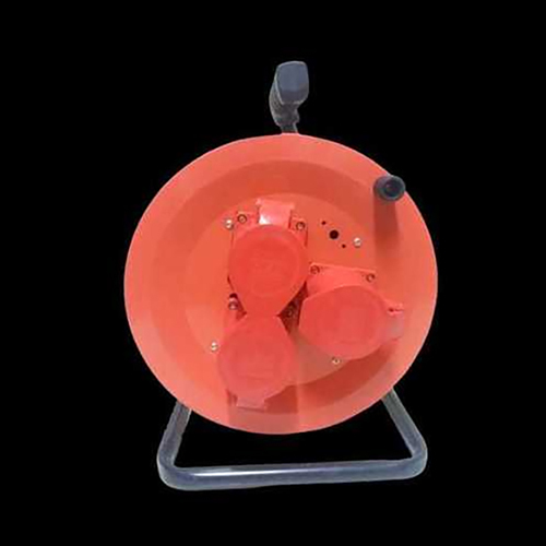Red Extension Cable Reel 32A 5Pin 3 Socket