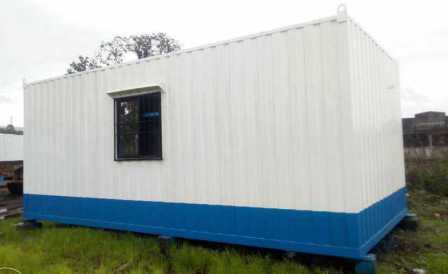 Akash Cabin - Durable Prefabricated Container Office, 15-year Lifespan, Ideal For Builders And Contractors