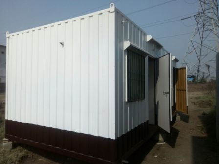 Akash Cabin - Durable Prefabricated Container Office, 15-year Lifespan, Ideal For Builders And Contractors
