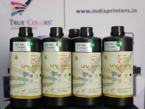 True Colors UV Ink - For RicohGen5 Printhead, UV Ink for Digital Printing & Konica Printhead Compatibility
