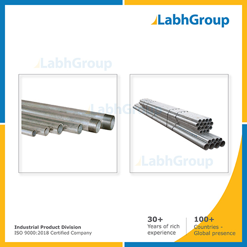 Galvanized Steel Pipe - High Durability, 2 Inch Diameter | Corrosion-Resistant, Lightweight, Versatile Applications