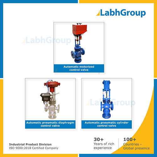 Red Automatic Control Valve
