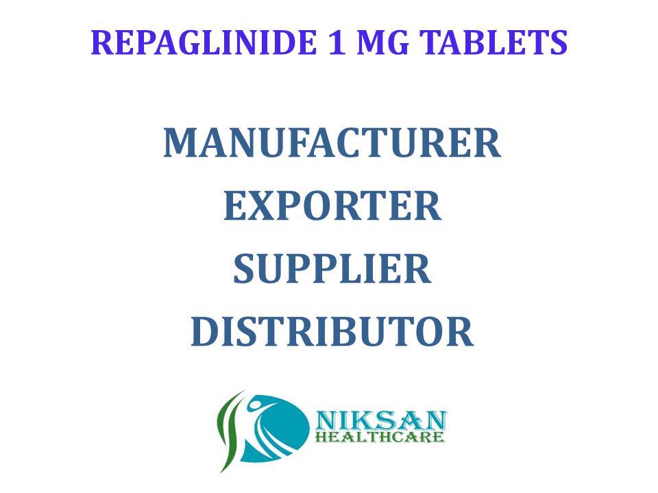 Repaglinide 1 Mg Tablets General Medicines