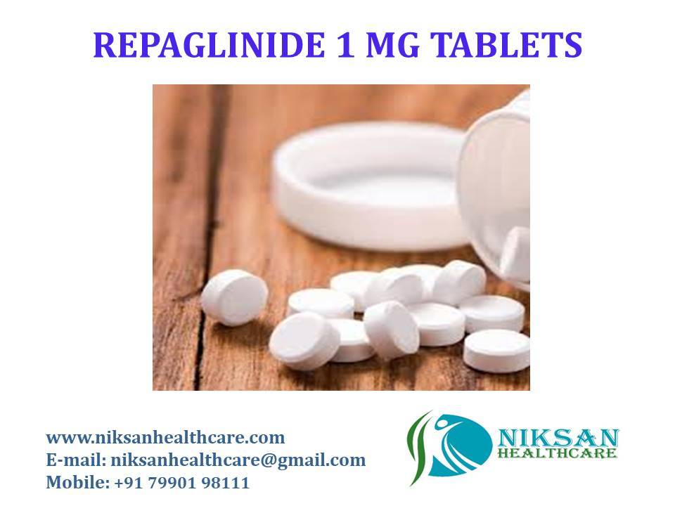 Repaglinide 1 Mg Tablets General Medicines