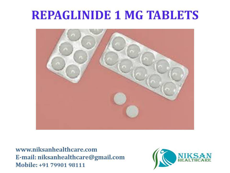 Repaglinide 1 Mg Tablets General Medicines