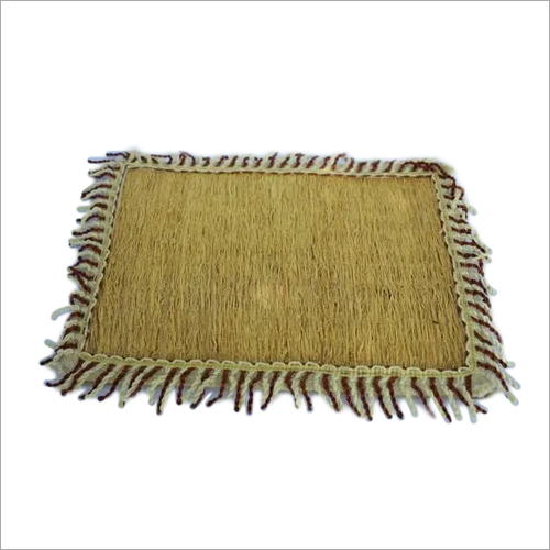 Vettri Ver Floor Mat - Rectangular Shape, Various Sizes Available, Plain Style - Anti Slip Feature