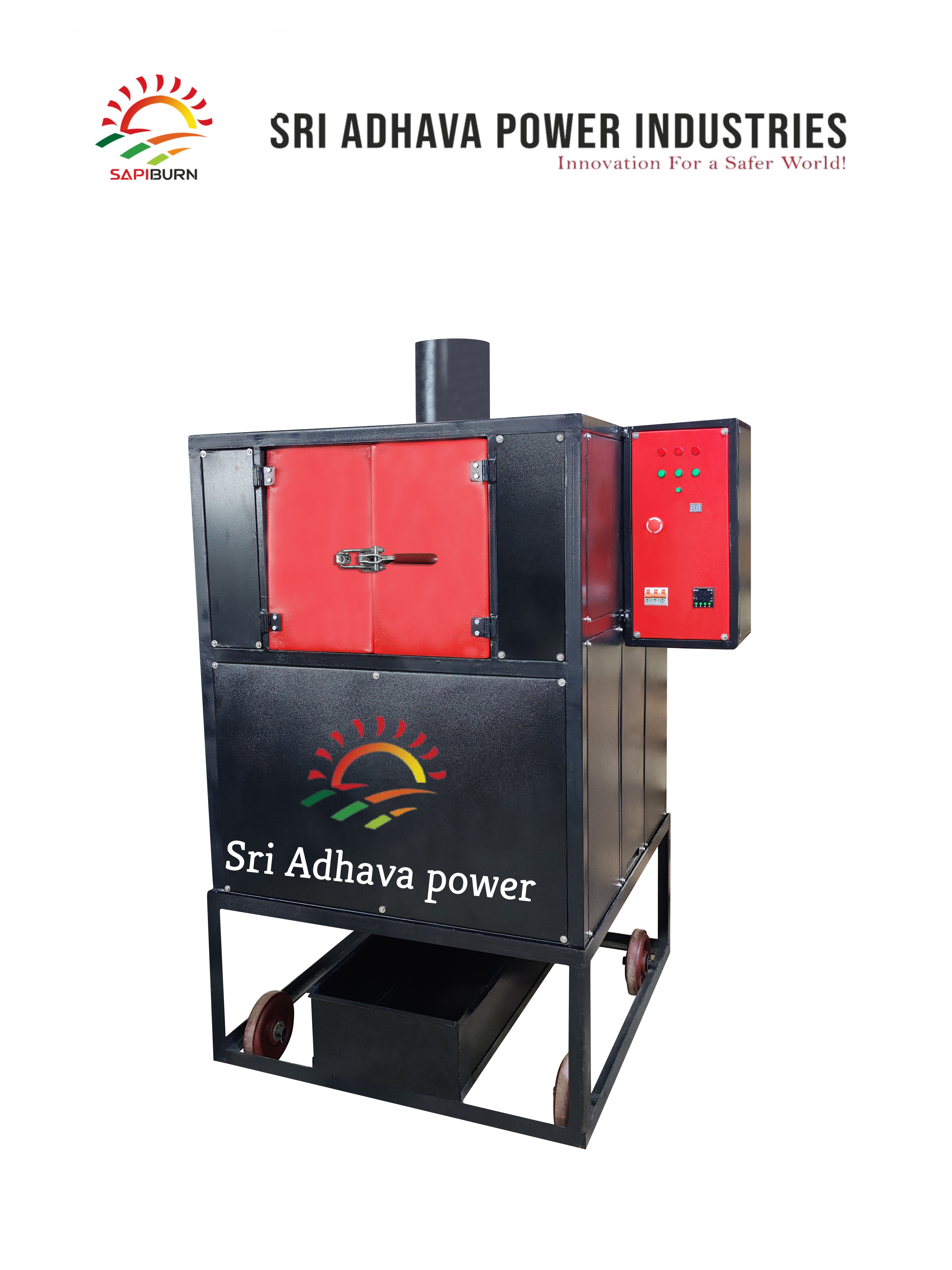 Black Solid Waste Incinerator