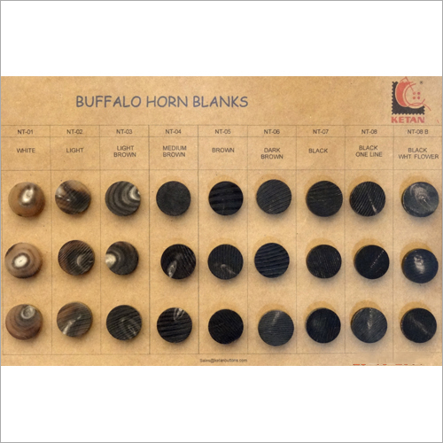 Horn Blanks - Horn Material, Various Sizes Available, Round Shape, Multiple Colors | Customizable Specifications For Unique Orders