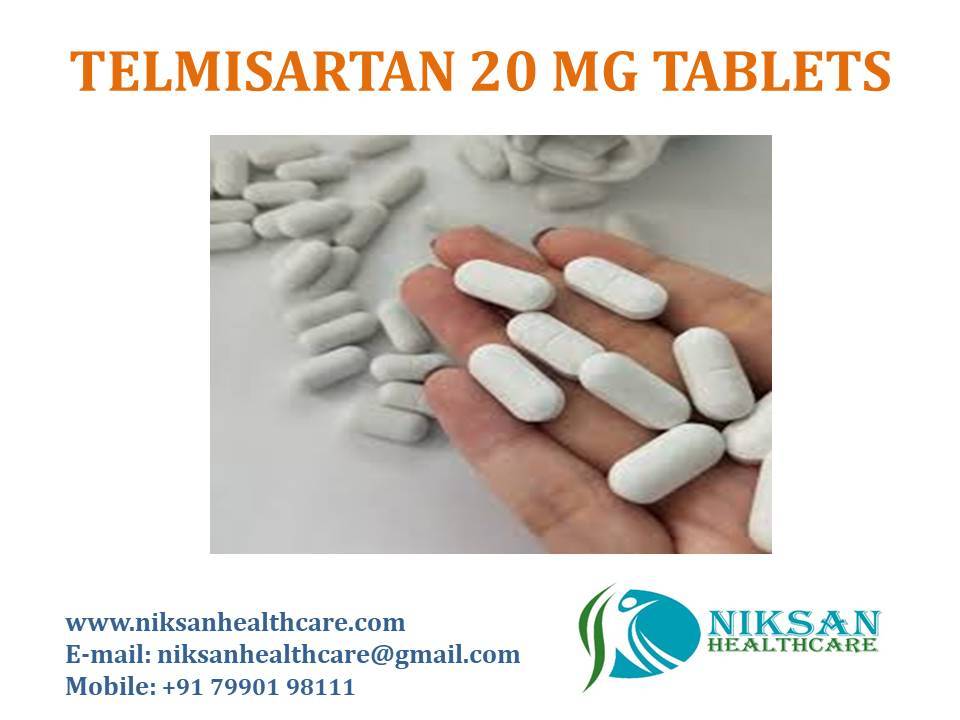 Telmisartan 20 Mg Tablets General Medicines