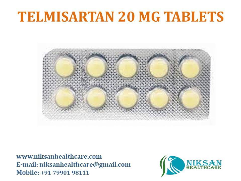 Telmisartan 20 Mg Tablets General Medicines