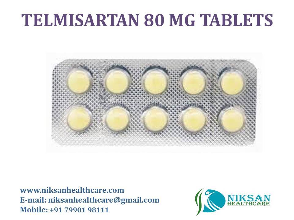 Telmisartan 80 Mg Tablets General Medicines
