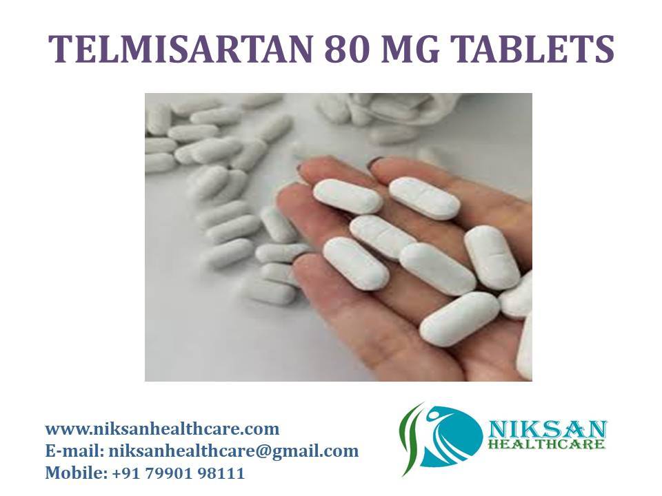 Telmisartan 80 Mg Tablets General Medicines