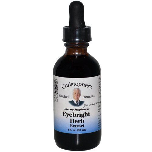 Christopher Original Formulas, Eyebright Herb Extract, 2 Fl Oz (59 Ml) Cro-49837 Efficacy: Promote Healthy & Growth