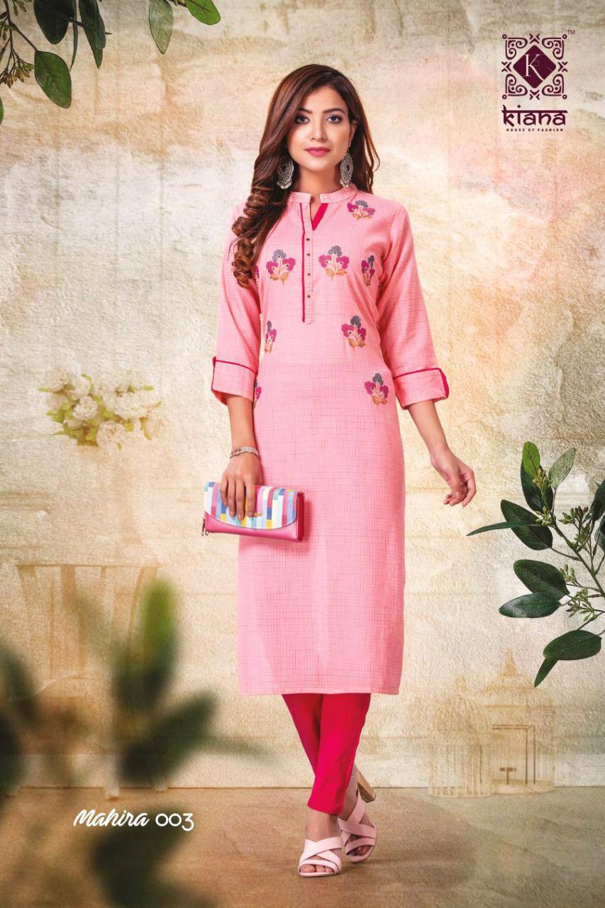 Mahira Rayon Lurex Kurtis Set - Rayon Lurex, Viscous Liner, Cotton Slub, Embroidered, Available Sizes M-xxl, 46 Inches Length | Washable, Printed Pattern, Designed For Ladies, Suitable For All Seasons