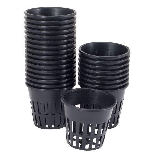 Heavy Duty Hydroponic Net Pots - 100% Virgin Uv Stabilized Plastic | Fast Root Development, Crack Resistance, Custom Colors Available