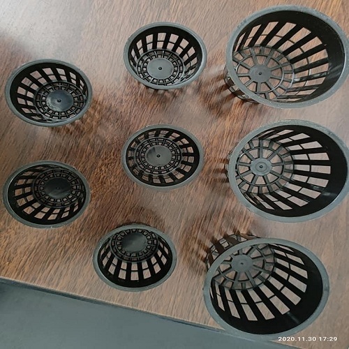 Heavy Duty Hydroponic Net Pots - 100% Virgin Uv Stabilized Plastic | Fast Root Development, Crack Resistance, Custom Colors Available