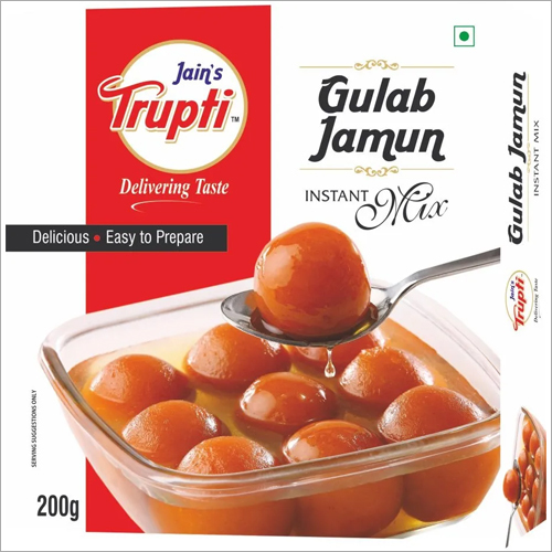 Gulab Jamun Instant Mix Fat: Low Percentage ( % )