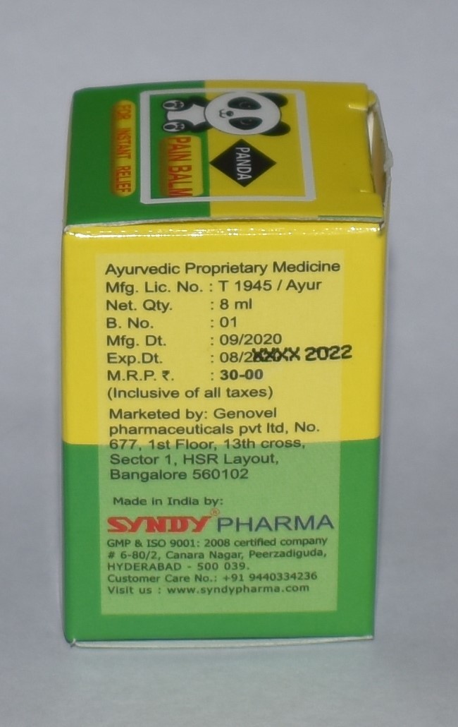 Panda Pain Balm