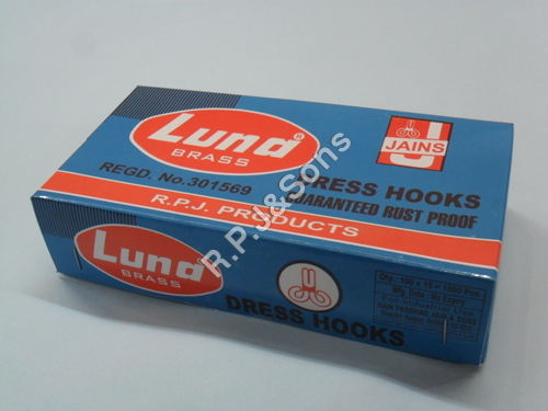 Luna Brass Dress Hooks