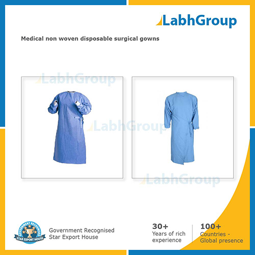 मेडिकल नॉन-वेवन डिस्पोजेबल सर्जिकल गाउन