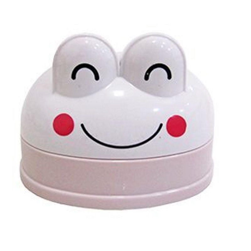 Frog Cartoon Soap Case (Random Colour) - Plastic Material, 12.1 X 9.2 X 8.8 Cm, Packing Dimensions: 14 X 11 X 11 Cm | Ideal For Bathroom Use