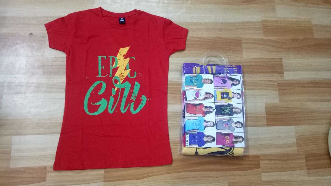 160 Gsm Half Sleeves Ladies Tops