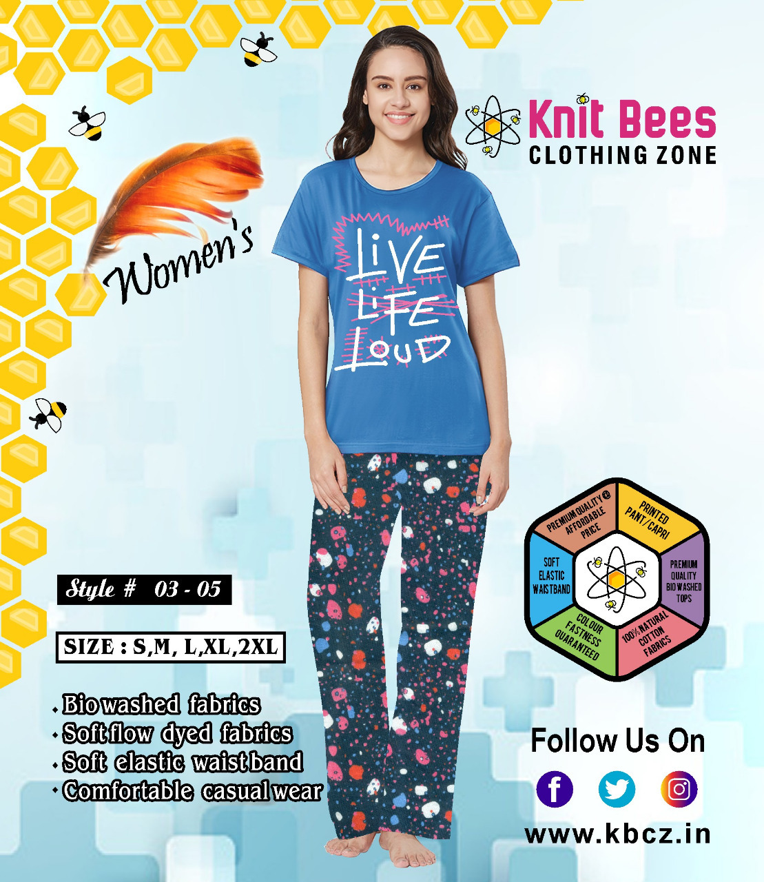 Womens Pyjama Set