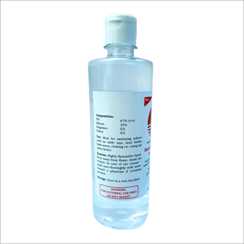 500 Ml Liquid Hand Sanitizer With Moisturiser - 500 Milliliter (Ml) | Available In Different Sizes, Effectively Kills Germs