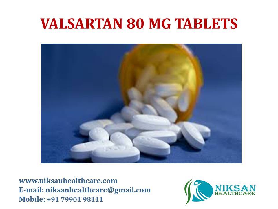 Valsartan 80 Mg Tablets General Medicines