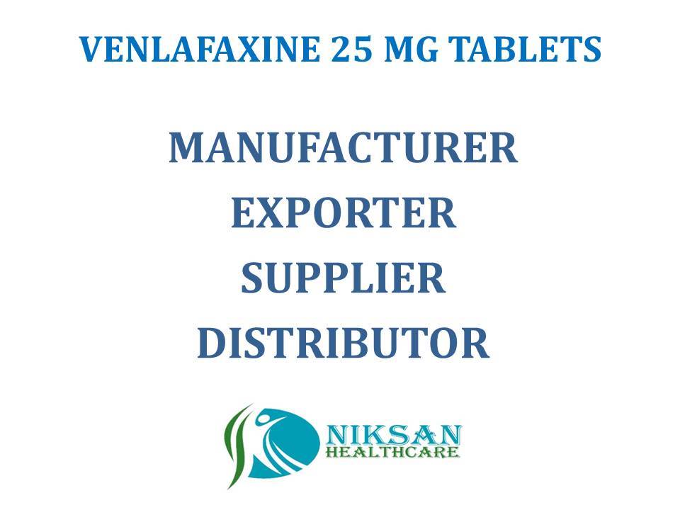 Venlafaxine 25 Mg Tablets