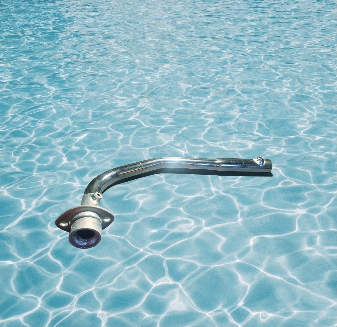 Two Wheeler Exhaust System Bend Pipe Splendor