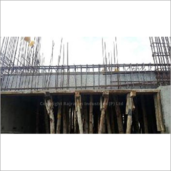 Pac Shuttering Board - Plastic Aluminum Composite 7x3 Feet Black Design Smooth Surface With Edges 5222 Psi Tensile Strength Ideal For Shuttering And Scaffolding