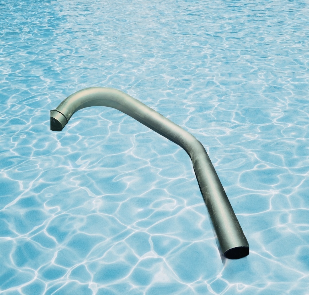 Bend Pipe Honda Shine - Color: Black