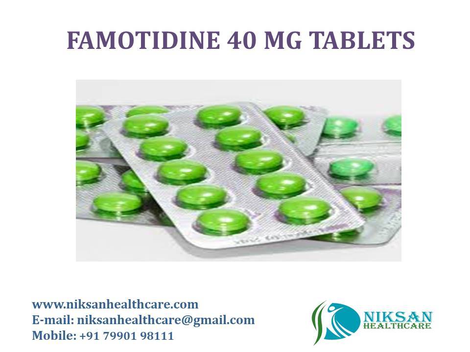 Famotidine 40 Mg Tablets General Medicines