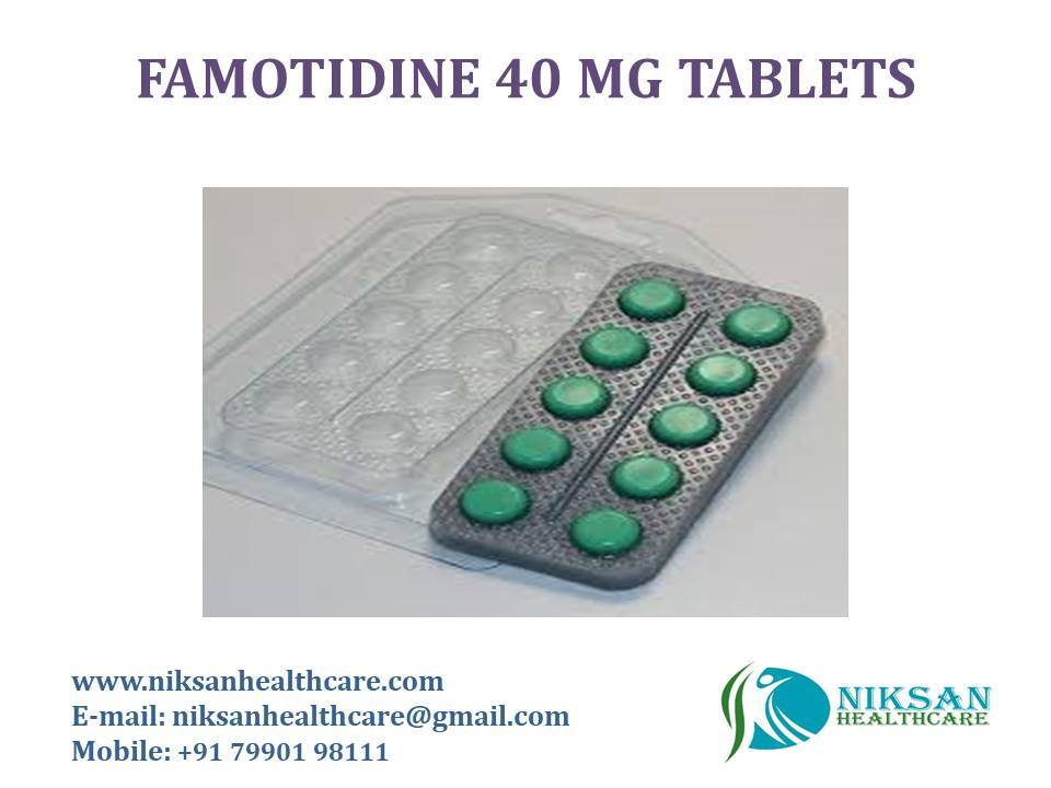 Famotidine 40 Mg Tablets General Medicines