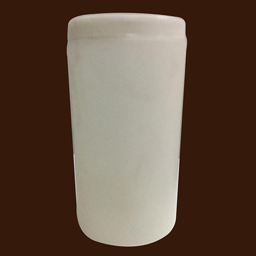 सफेद 1 किलो प्लास्टिक जार