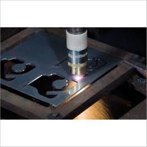 Blue Plasma Cutting Machine