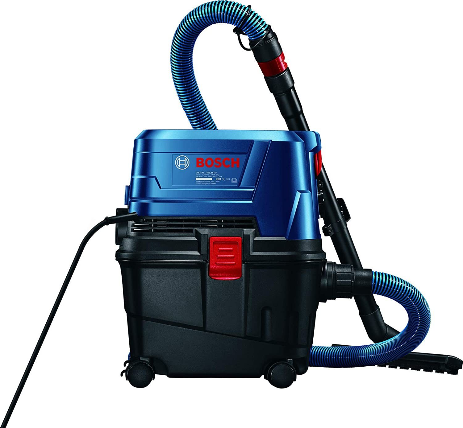 Blue And Black Bosch Vacuum Cleaner