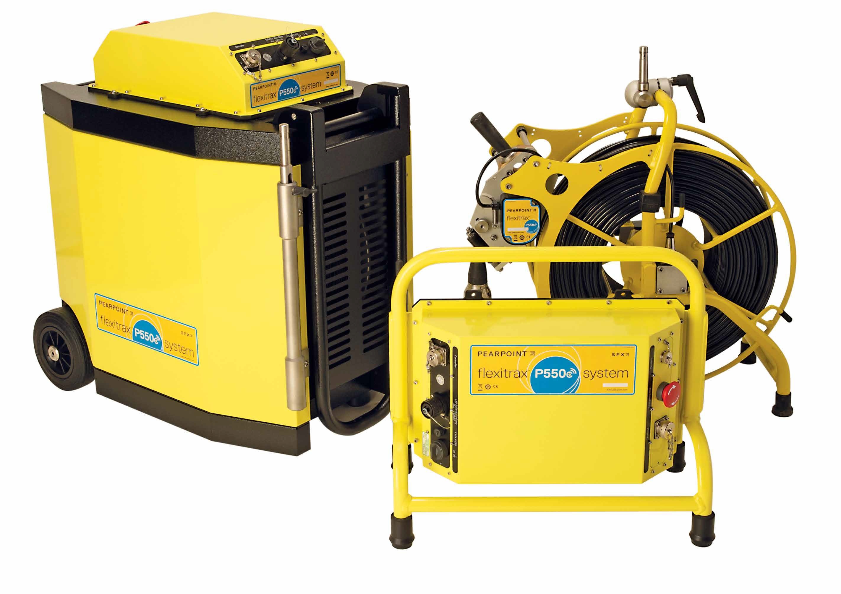 Pearpoint Flexitrax P550c Modular Crawler System Inspection Camera Accuracy: 100% Mm/m