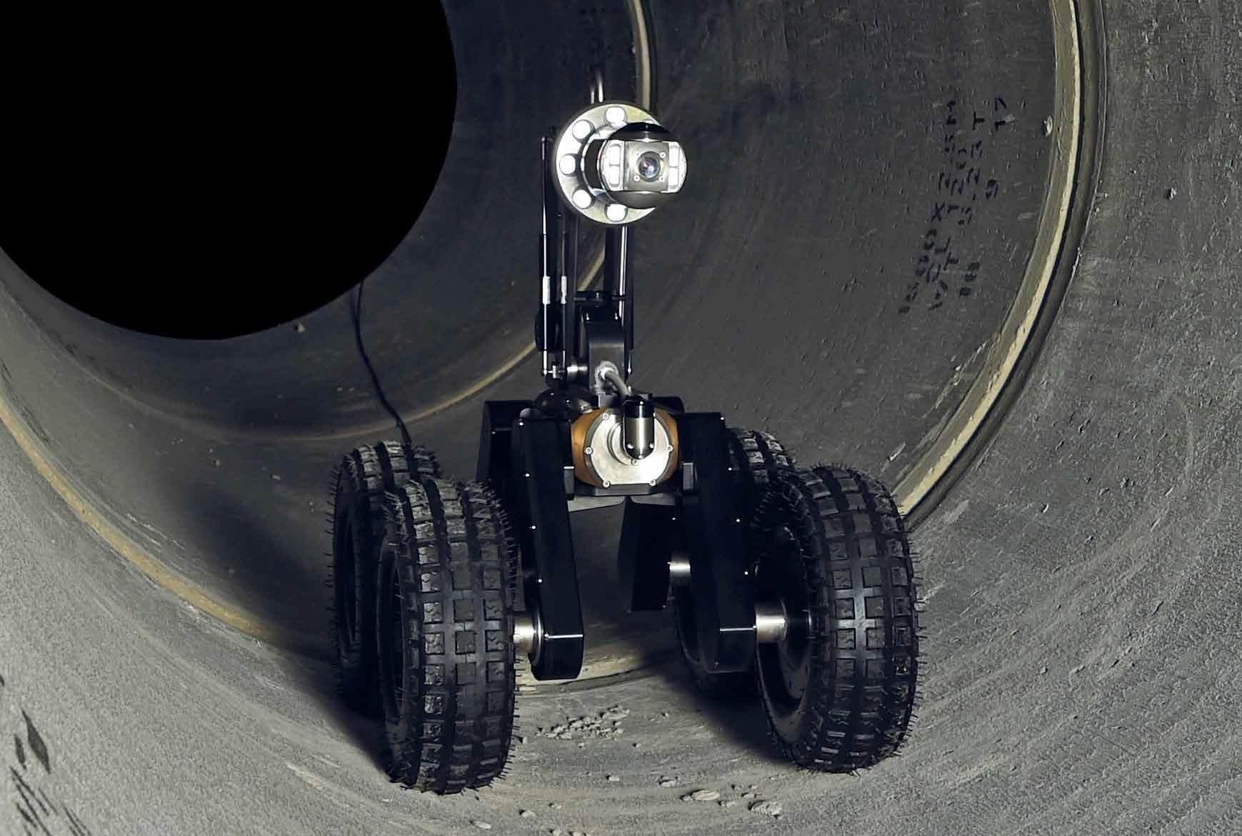 Pearpoint Flexitrax P550c Modular Crawler System Inspection Camera Accuracy: 100% Mm/m